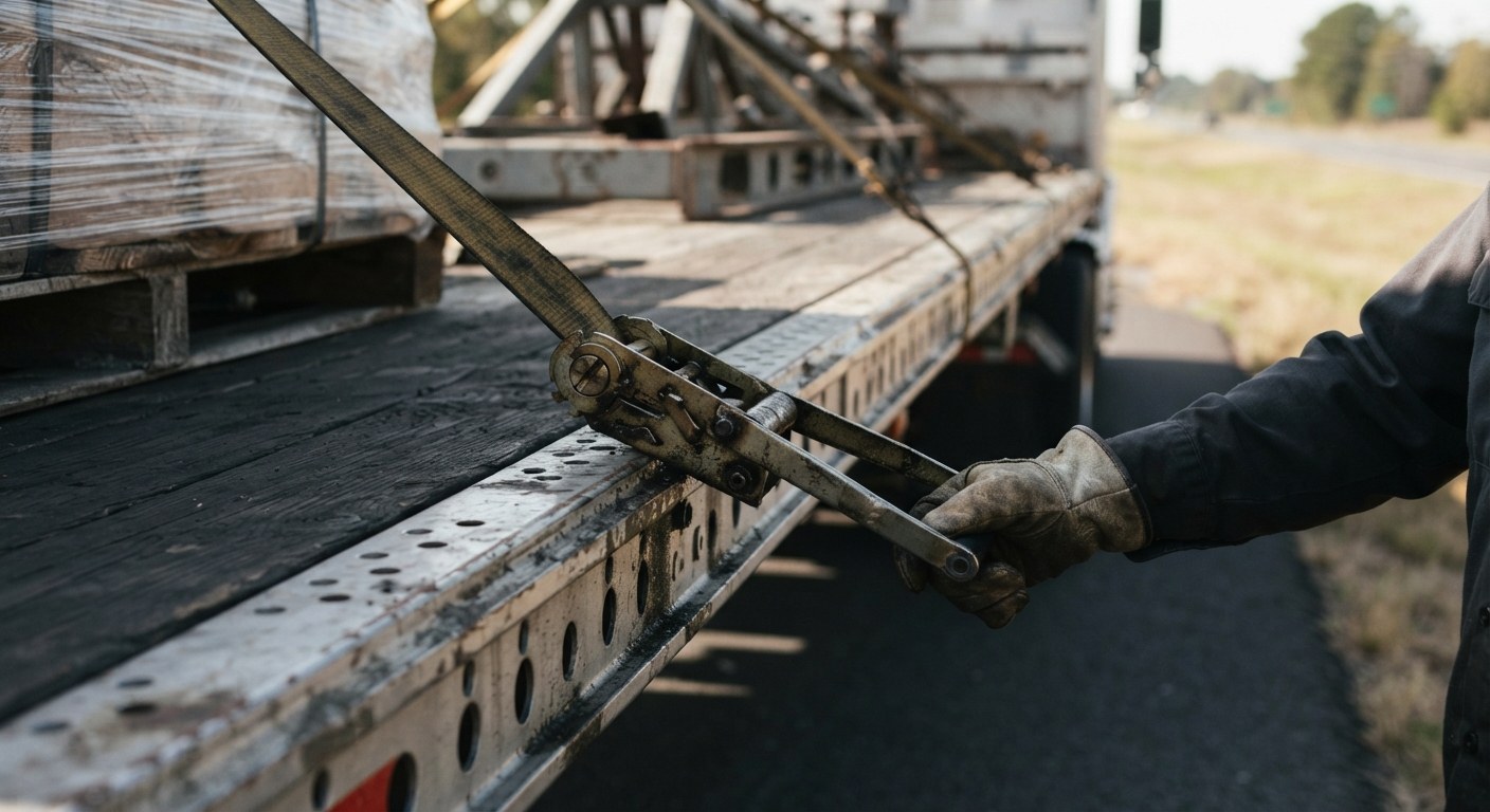 A 53-foot dry van trailer